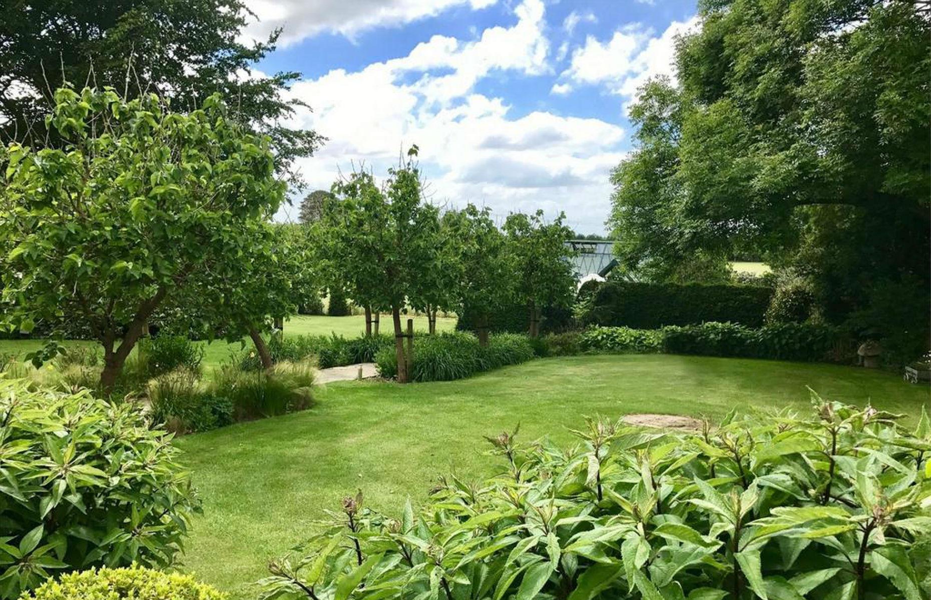 James Martin's back garden